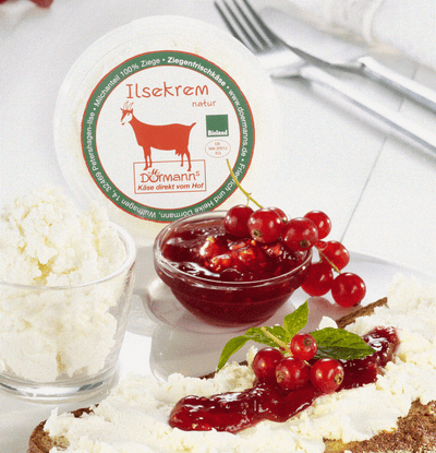 Produktfoto zu Ilsekrem Ziegenfrischkäse natur 150g Dörmanns