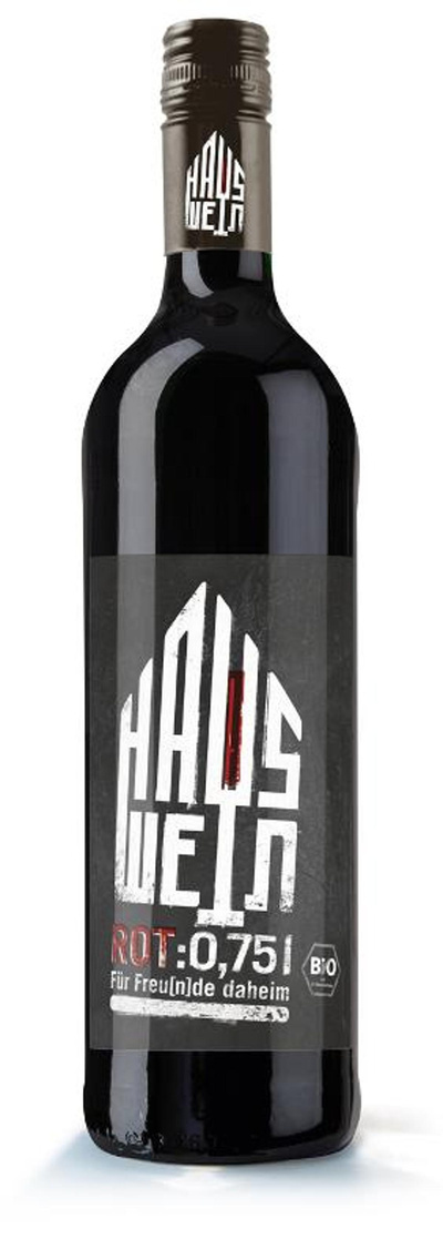 Produktfoto zu Hauswein rot 0,75 Acht Grad Plus