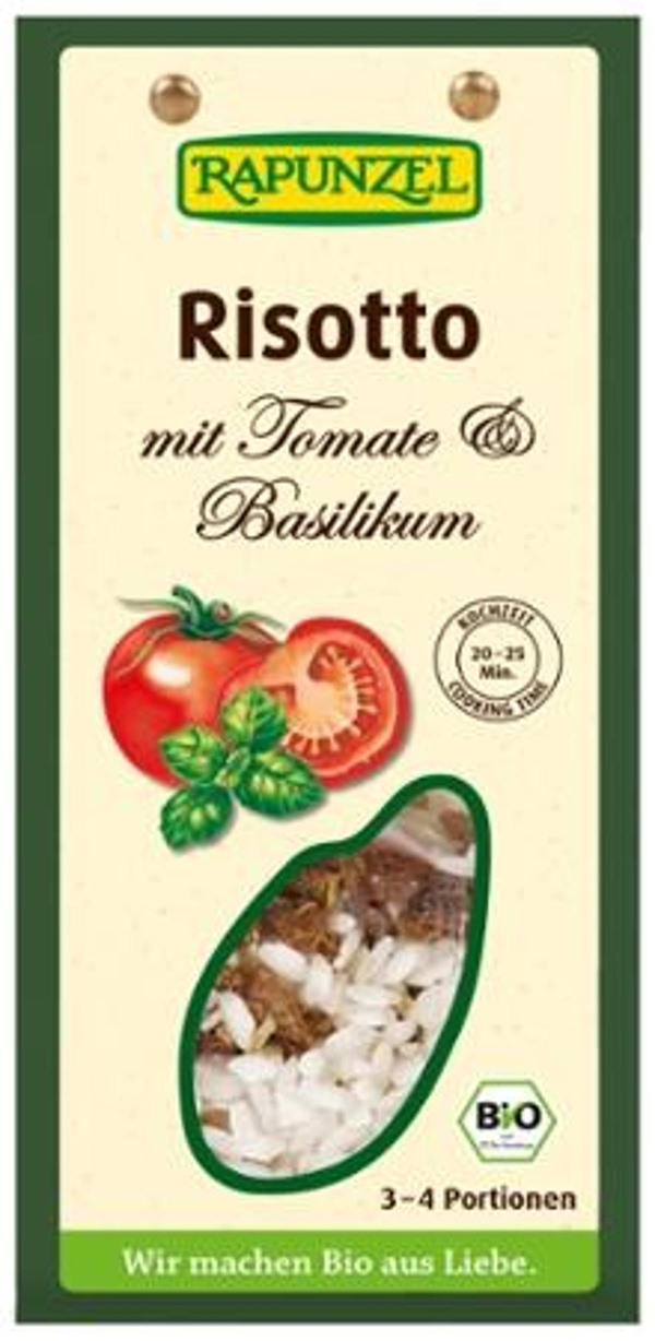 Produktfoto zu Risotto mit Tomaten und Basilikum 250g Rapunzel