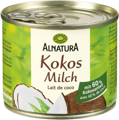 Produktfoto zu Kokosmilch 200 ml Alnatura
