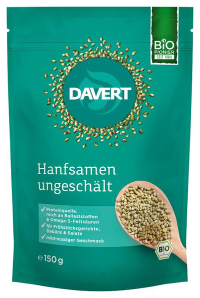 Produktfoto zu VPE Hanfsamen 8x150g Davert