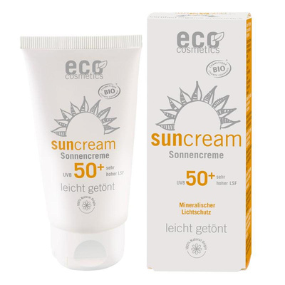 Produktfoto zu Sonnencreme LSF 50 leicht getönt 75ml eco cosmetics