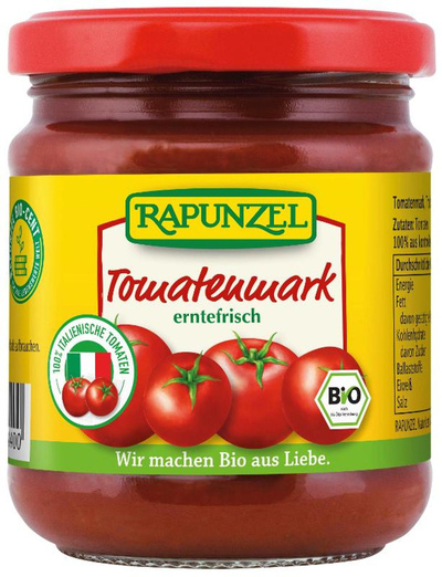 Produktfoto zu Tomatenmark 200g Rapunzel