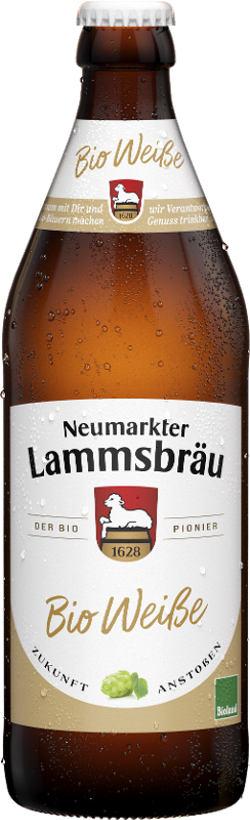Produktfoto zu Bier Weiße 0,5 l (MHD Ende April) Neumarkter Lammsbräu