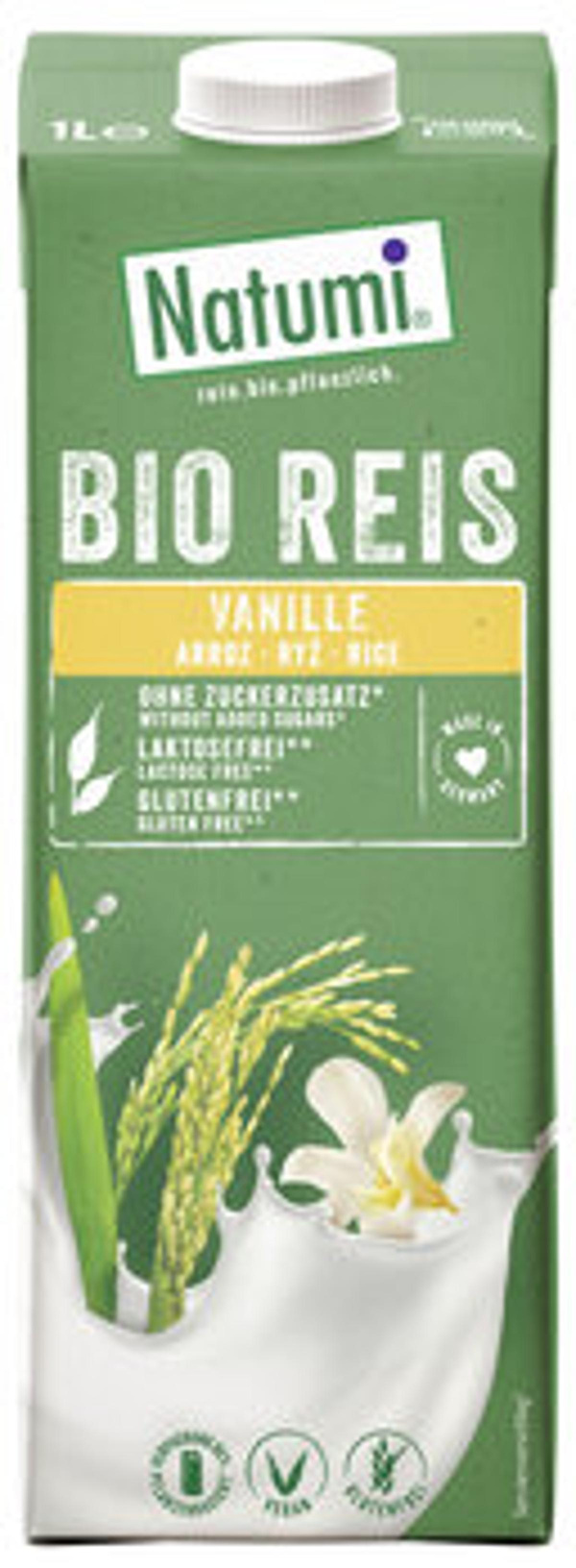 Produktfoto zu Reisdrink Vanille 1l Natumi