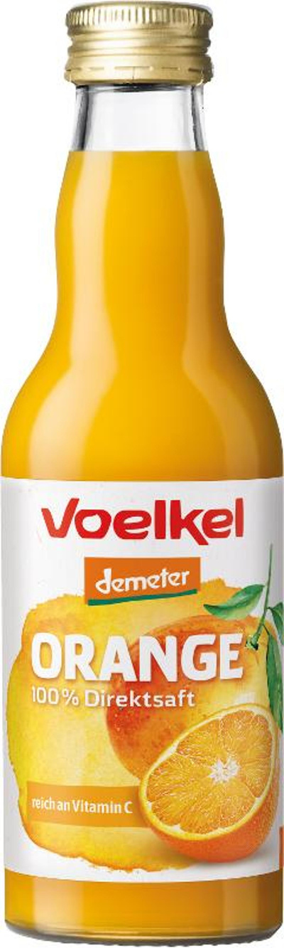 Produktfoto zu VPE Orangensaft 12x0,2 l Voelkel