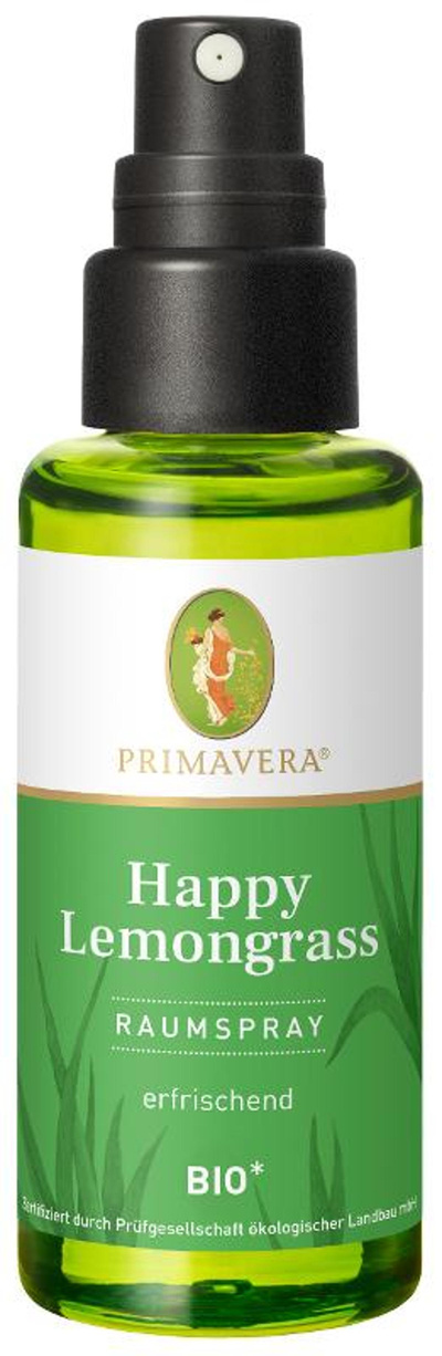 Produktfoto zu Raumspray Happy Lemongrass 50ml Primavera