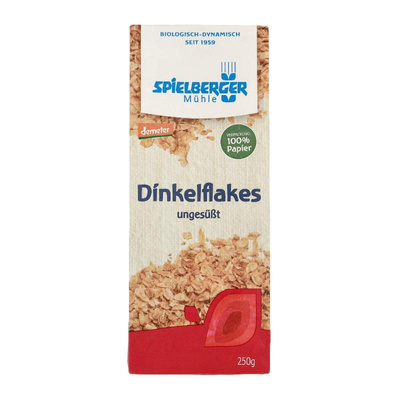 Produktfoto zu VPE Dinkelflakes 6x250g Spielberger Mühle