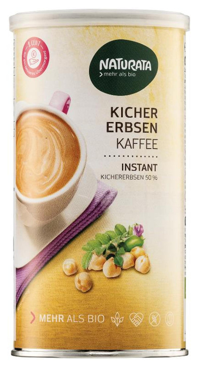Produktfoto zu Kichererbsen Kaffee instant 100g Naturata
