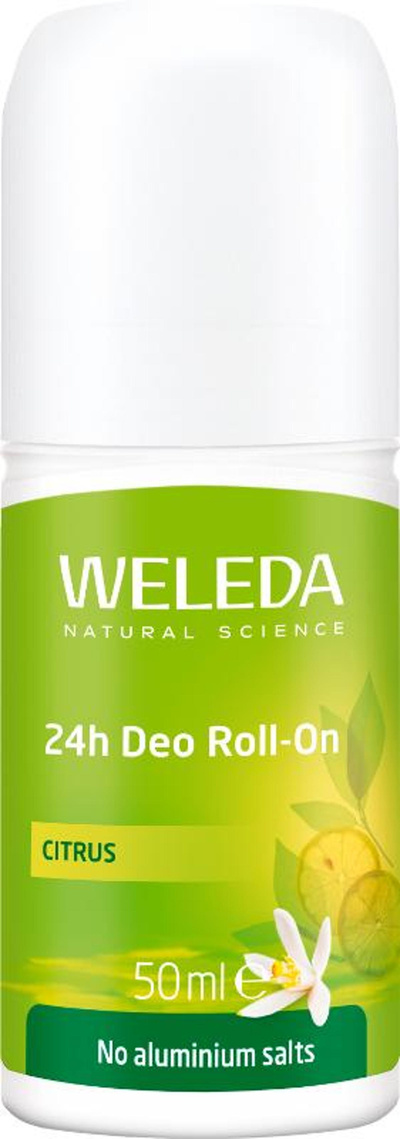 Produktfoto zu Citrus 24h Deo Roll-On 50 ml Weleda