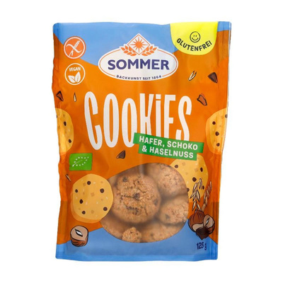 Produktfoto zu Cookies Hafer, Schoko & Haselnuss 125g Sommer