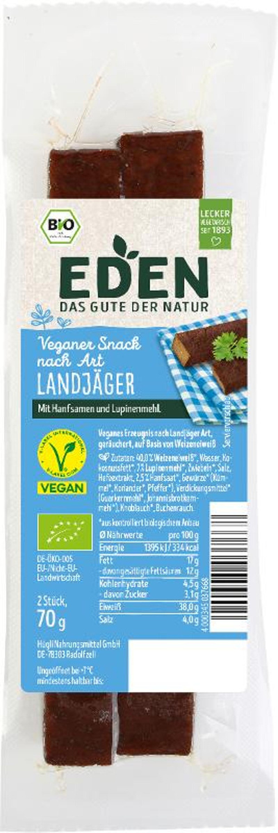 Produktfoto zu wie Landjäger 70g Eden