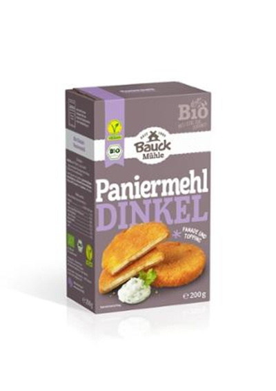 Produktfoto zu Paniermehl Dinkel hell 200g Bauckhof