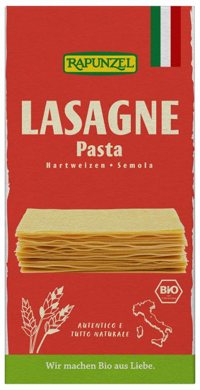 Produktfoto zu Lasagne-Platten Semola 250g Rapunzel