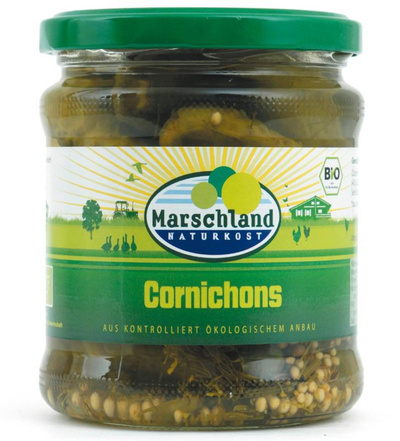 Produktfoto zu Cornichons 330g Marschland