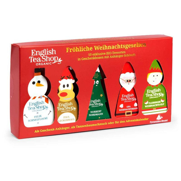 Produktfoto zu Wintertee Geschenk "Fröhliche Weihnachtsgesellen" 20g English Tea Shop