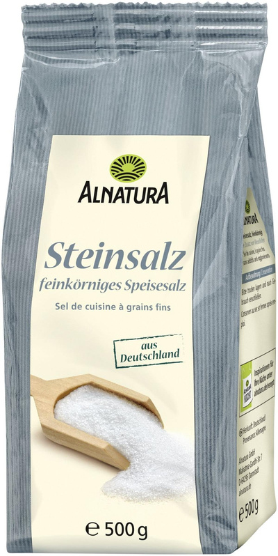 Produktfoto zu Steinsalz 500g Alnatura