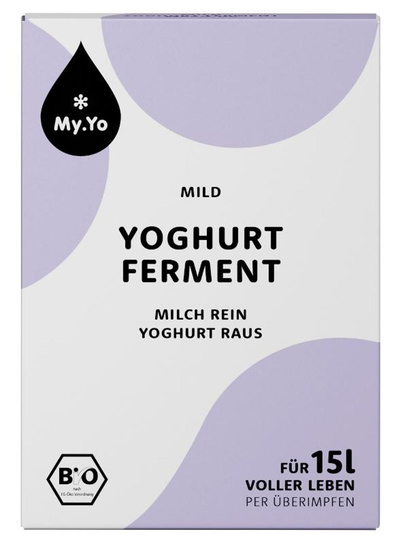 Produktfoto zu Yoghurt Ferment mild 15g My.Yo