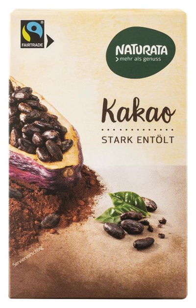 Produktfoto zu Kakao stark entölt 125g Naturata