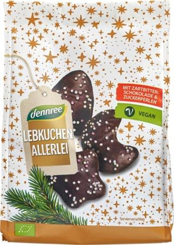 Produktfoto zu Lebkuchenallerlei 200g dennree