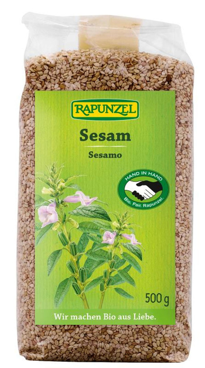 Produktfoto zu VPE Sesam HIH ungeschält 6x500g Rapunzel