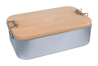 Produktfoto zu Lunchbox 2in1 mit Holzdeckel Memo