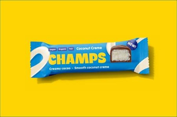 Produktfoto zu Coconut Creme Riegel 38g Champs