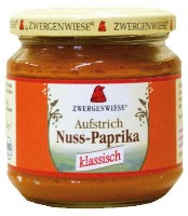 Produktfoto zu Nuss-Paprika Aufstrich 200g Zwergenwiese