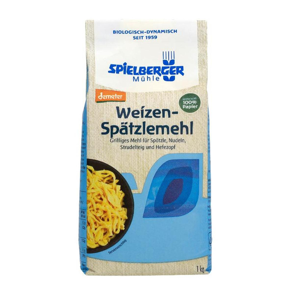 Produktfoto zu VPE Spätzle und Nudelmehl Typ 550 6x1kg Spielberger