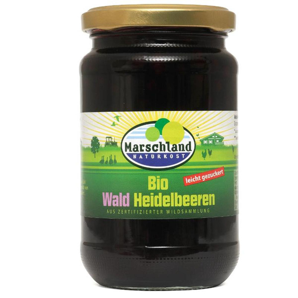 Produktfoto zu Wald Heidelbeeren 340g Marschland