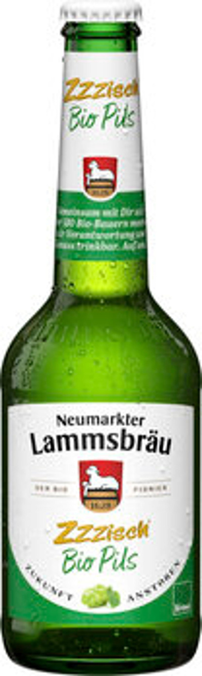 Produktfoto zu VPE Bier Edelpils 10x0,33 l Neumarkter Lammsbräu