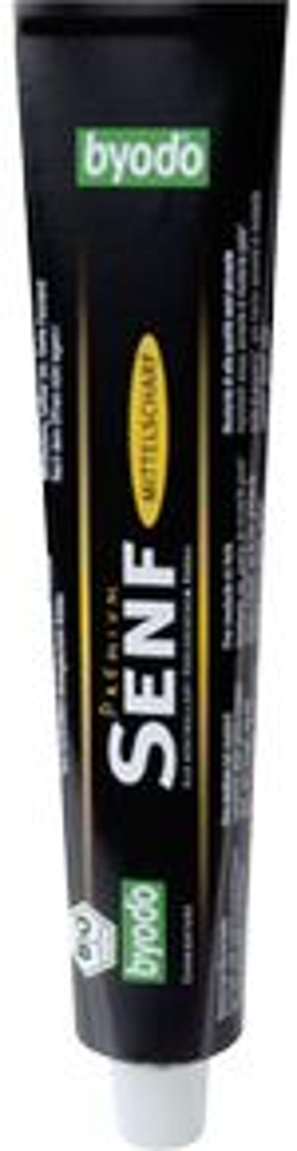 Produktfoto zu Senf in der Tube mittelscharf 100 ml byodo