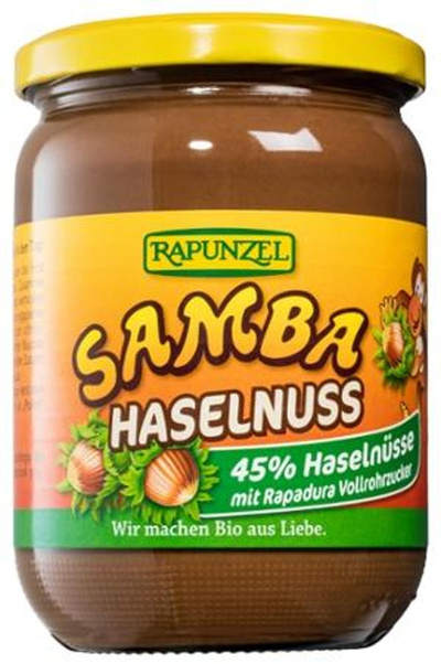 Produktfoto zu VPE Samba Haselnuss 6x500g Rapunzel