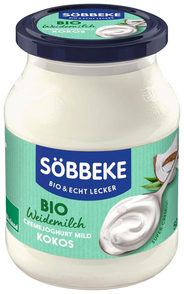Produktfoto zu Joghurt mild Kokos 7,5% 500g Söbbeke