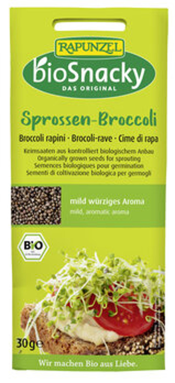 Produktfoto zu Keimsaat Sprossen-Broccoli 30g bioSnacky Rapunzel