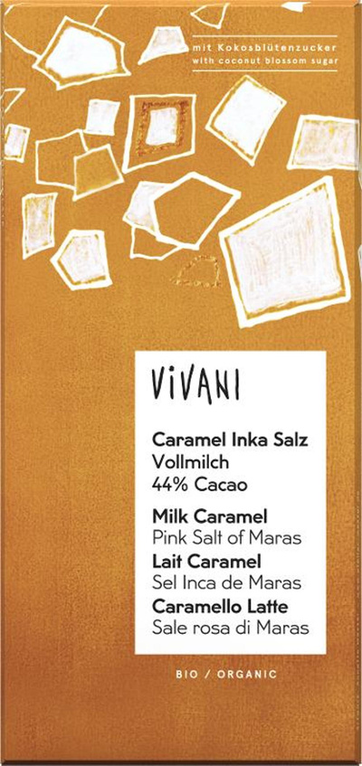 Produktfoto zu Caramel Inka Salz 80g Vivani