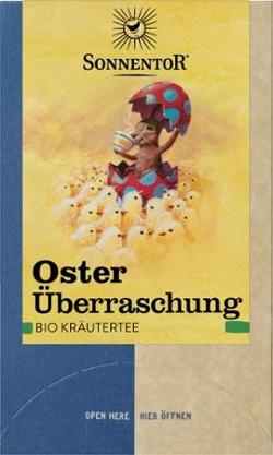 Produktfoto zu Osterüberraschung Kräuterteemischung 18 TB 27g Sonnentor