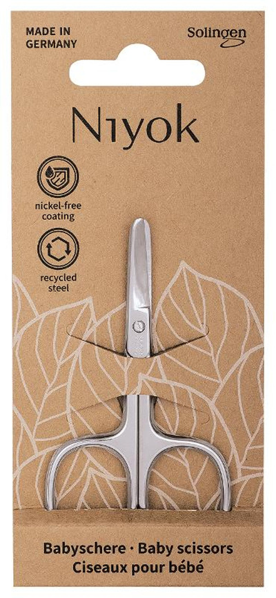 Produktfoto zu Baby Nagelschere Solingen Vitaloy Niyok Natural Cosmetics