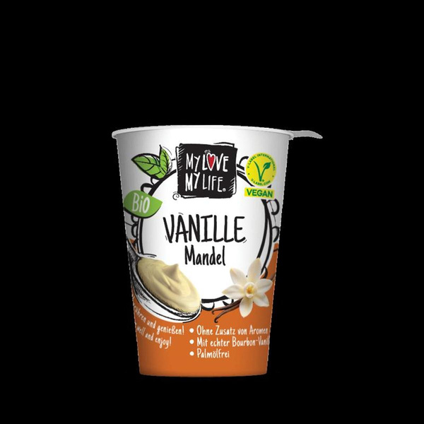 Produktfoto zu Mandel Joghurtalternative Vanille 180g My love my life