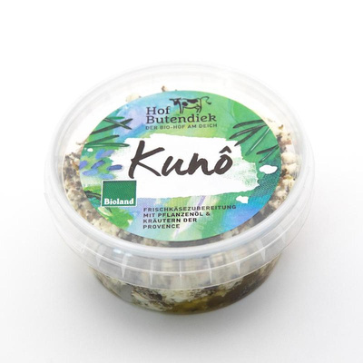 Produktfoto zu Kunô Frischkäse mit Kräuter der Provence 150g Butendieker