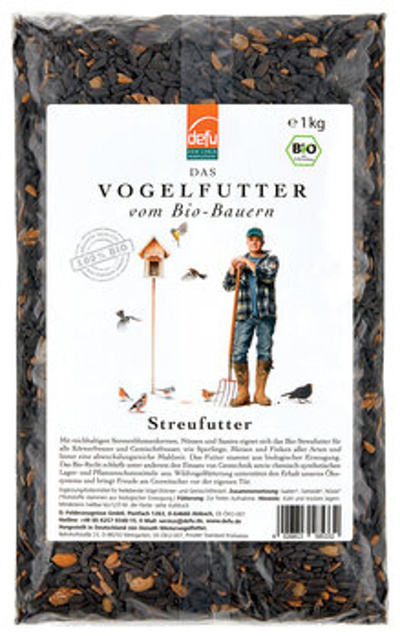 Produktfoto zu Vogelfutter Streufutter 1kg Defu