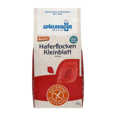 Produktfoto zu Haferflocken klein glutenfrei 475g Spielberger