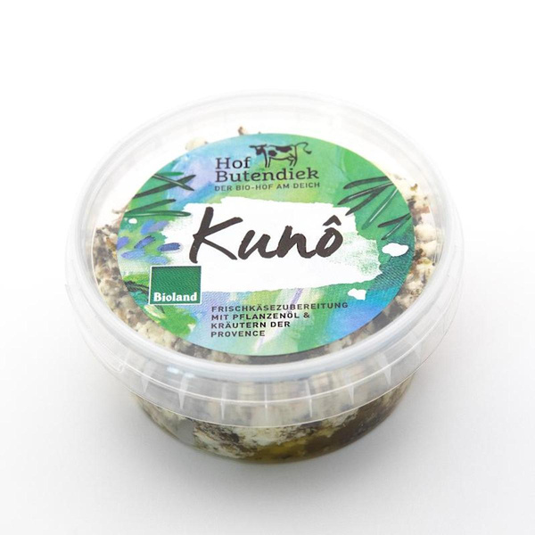 Produktfoto zu Kunô Frischkäse mit Kräuter der Provence 150g Butendieker