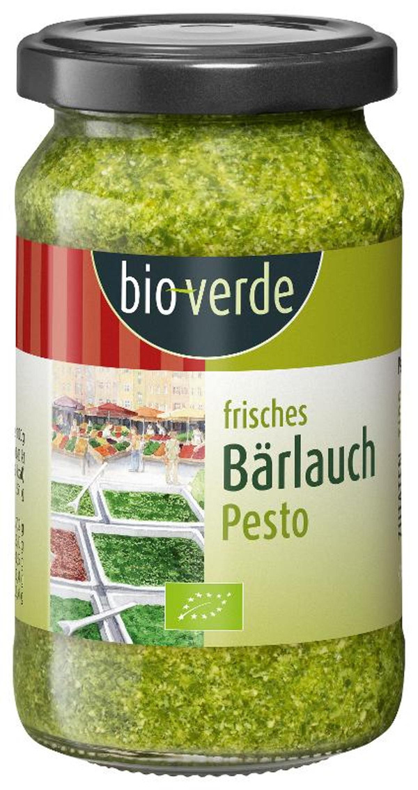 Produktfoto zu Pesto Bärlauch frisch 165g bio-verde