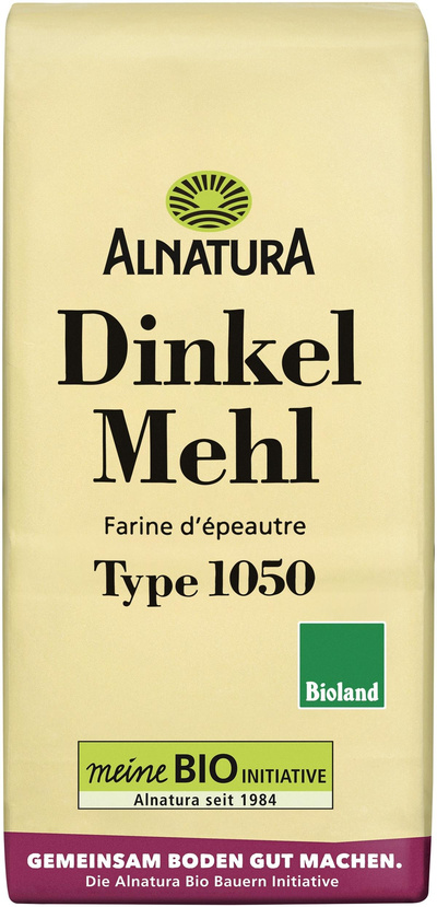 Produktfoto zu Dinkelmehl Type 1050 1kg Alnatura