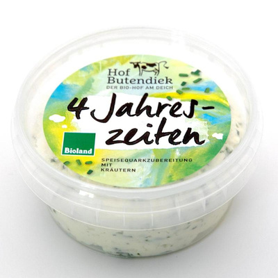 Produktfoto zu Quarkzubereitung 4 Jahreszeiten 150g Butendieker