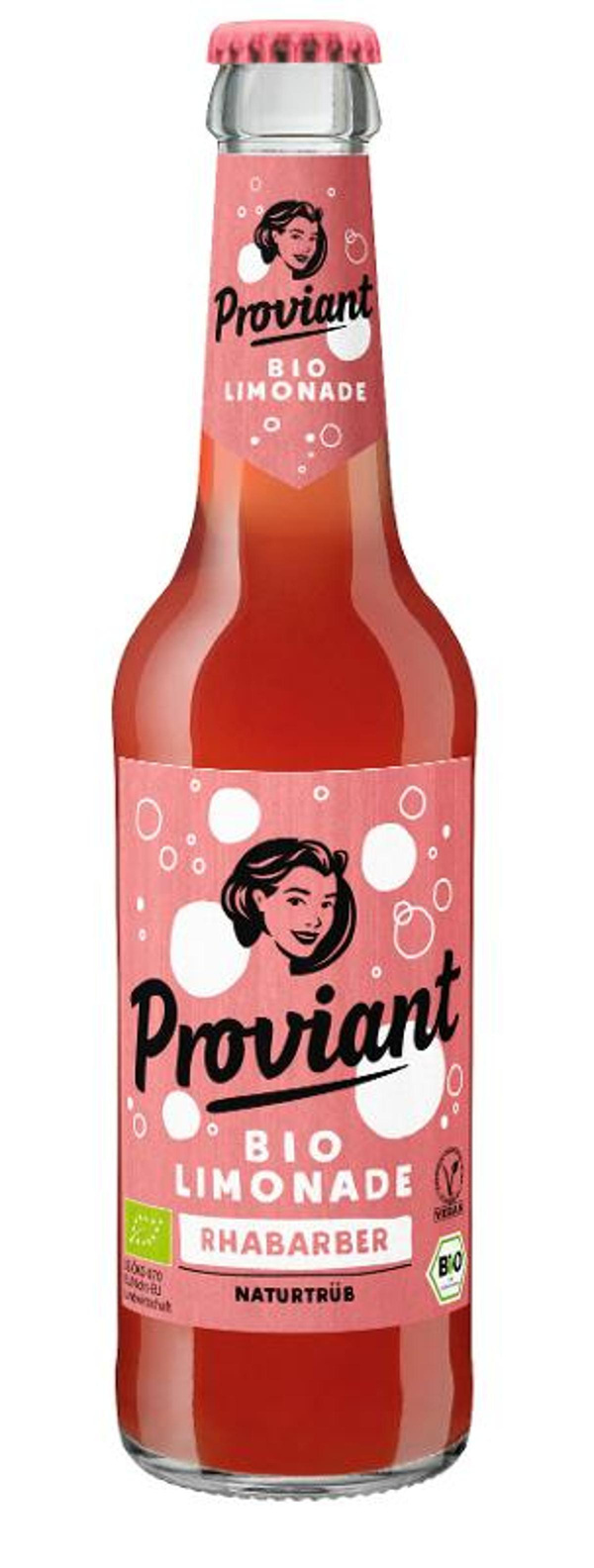 Produktfoto zu Rhabarberlimo 0,33 l Proviant