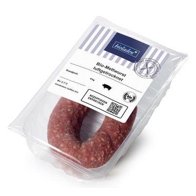 Produktfoto zu Mettwurst im Ring vom Schwein ca. 250g bioladen