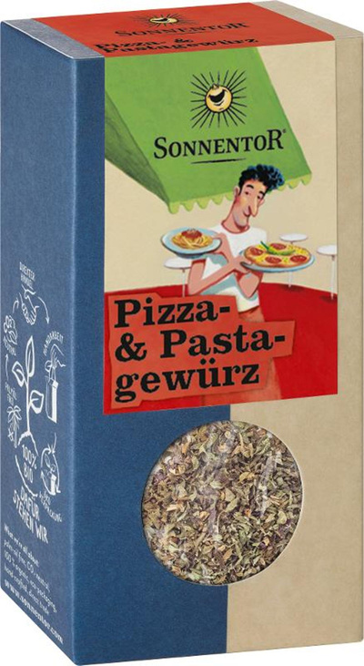 Produktfoto zu Pizza- und Pastagewürz 20g Sonnentor