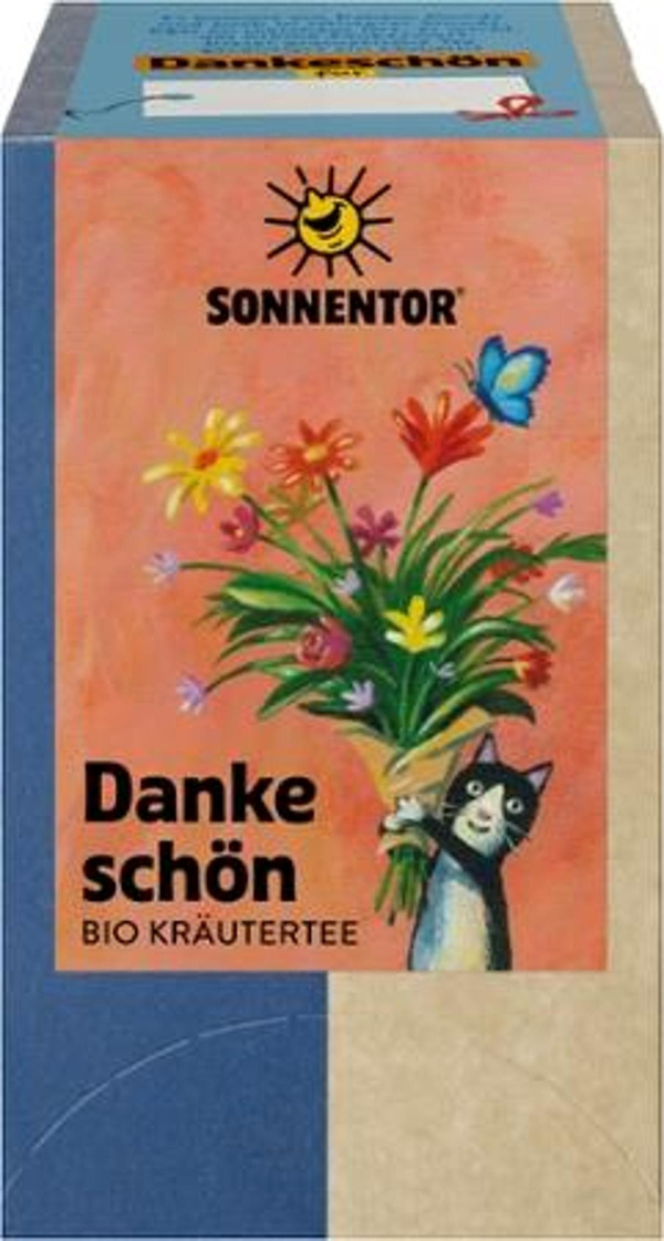 Produktfoto zu Kräutertee Dankeschön Tee 18x1,5g Sonnentor